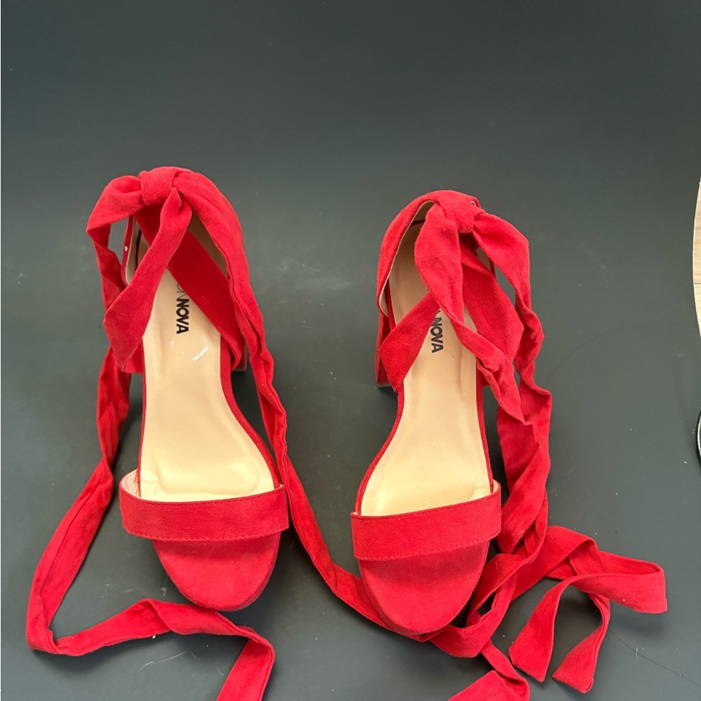 Fashion Nova Red High Heels